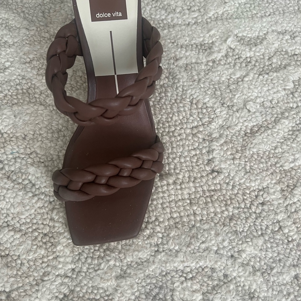 Dolce Vita Women's Braided Brown Sandals